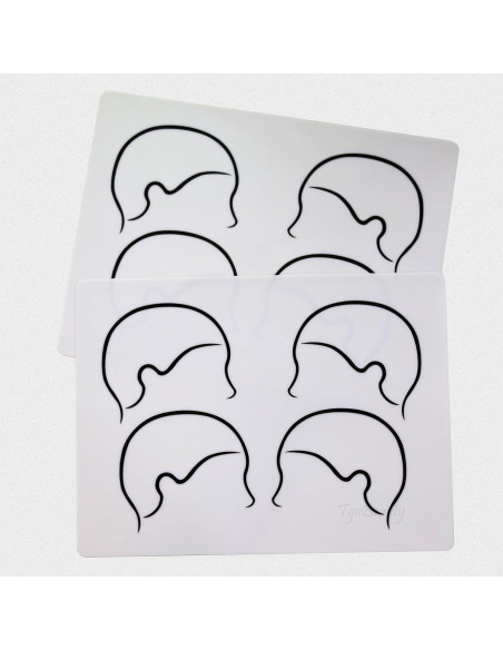 3 Piezas de Piel de Práctica TgoBeauty para Micropigmentación