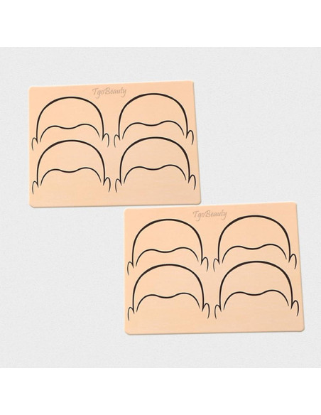 3 Piezas de Piel de Práctica TgoBeauty para Micropigmentación