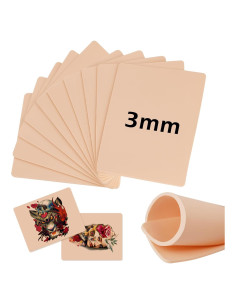 Piel Falsa Premium Jconly 10 Pcs 20x15.24 cm para Tatuaje