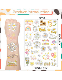 Tatuajes Temporales de Margarita Yoyuspy - 200 Calcomanías 2