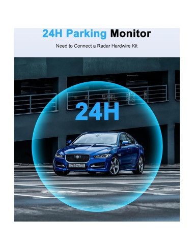 Cámara Dash 4 Canales 360 ZYEIPO Z700 4K Full HD GPS Wi-Fi