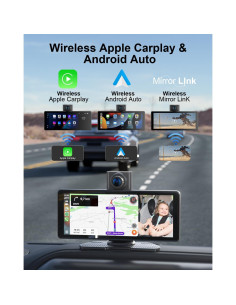 Pantalla Táctil 8.1" Apple CarPlay Xroose con GPS y Cámara 1080P 2