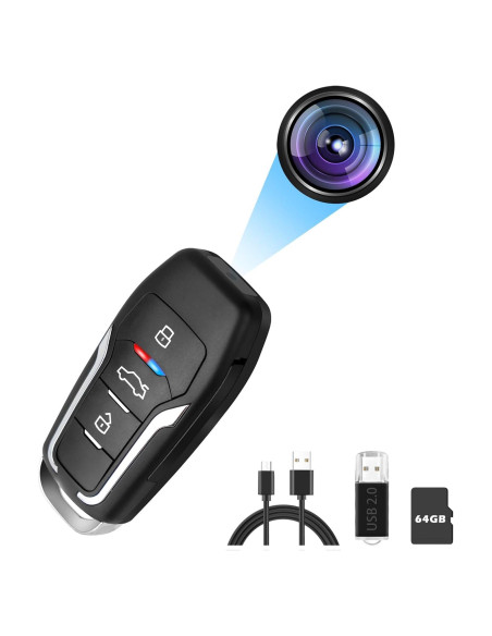 Cámara Oculta Yhsfsveh 1080p con Tarjeta SD 64GB
