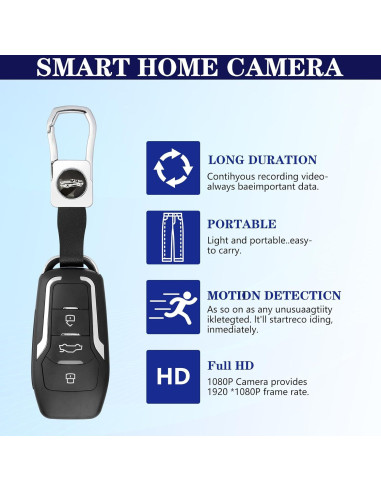 Cámara Oculta Yhsfsveh 1080p con Tarjeta SD 64GB