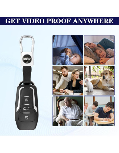 Cámara Oculta Yhsfsveh 1080p con Tarjeta SD 64GB