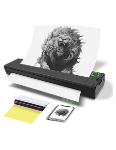 Impresora de Plantillas de Tatuajes YOULABLE 2BB6HJXM800RT-12