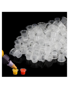 Tazas de Tinta para Tatuajes Jconly - 1000 Piezas Pequeñas