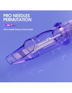 Cartuchos de Tatuaje Mast Pro 20 Piezas Agujas Mixtas 1205RL 1205RS 2