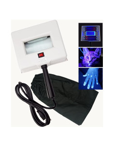Analizador de Piel Eagou Lámpara de Madera UV 3x