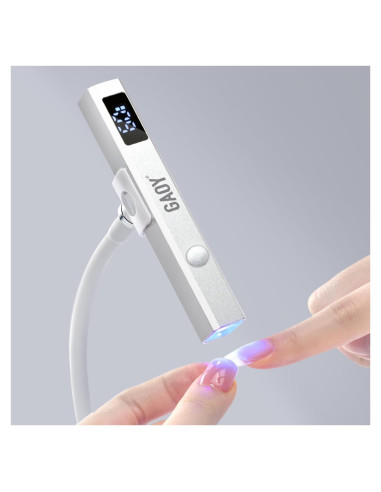 Lámpara de Uñas Inalámbrica GAOY Mini Luz UV Recargable
