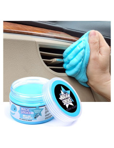 Gel de Limpieza Mágico FINOCLAY 120ml para Auto y Electrónicos