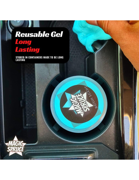 Gel de Limpieza Mágico FINOCLAY 120ml para Auto y Electrónicos