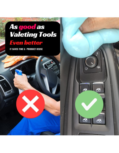 Gel de Limpieza Mágico FINOCLAY 120ml para Auto y Electrónicos