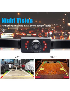 Cámara de Respaldo HD AUTOXBERT con Visión Nocturna 170 2