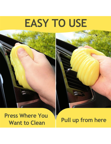 Gel de Limpieza de Auto TeSabMi - Accesorios Reutilizables