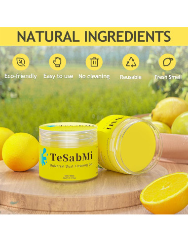 Gel de Limpieza de Auto TeSabMi - Accesorios Reutilizables