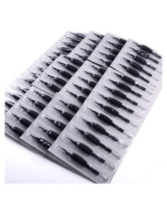 Paquete de 50 Agujas de Tatuaje Tatuaje de Cara Pirata