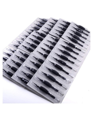 Paquete de 50 Agujas de Tatuaje Tatuaje de Cara Pirata