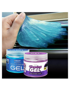 Gel de Limpieza para Autos FiveJoy KC-1162BV Reutilizable 320g
