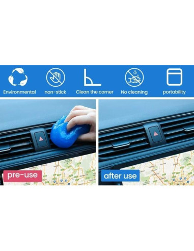 Gel de Limpieza Ecológico Gelxaa Blu-001 158g Azul