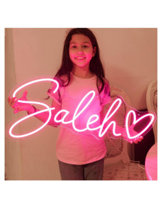 Señal de Neón Personalizada IbayNawi LED para Decoración