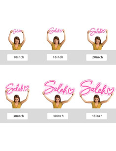 Señal de Neón Personalizada IbayNawi LED para Decoración 2