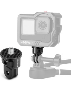 Adaptador de Montaje para Cámara de Acción NEEWER 1/4" Aluminio 2