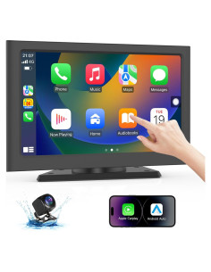 Pantalla Táctil HD 7" Muachspi con Carplay y Android Auto