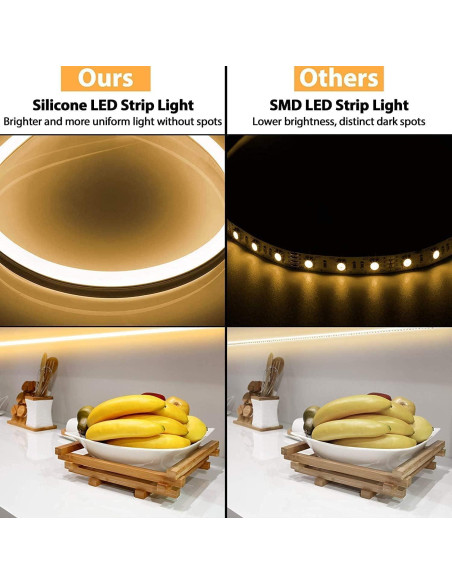 Tira LED Neón Lamomo 5m 3000K Regulable Impermeable Tira LED Neón Lamomo 5m 3000K Regulable Impermeable