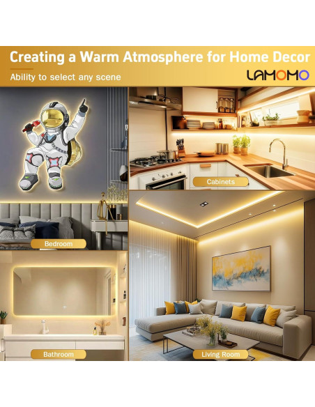 Tira LED Neón Lamomo 5m 3000K Regulable Impermeable Tira LED Neón Lamomo 5m 3000K Regulable Impermeable
