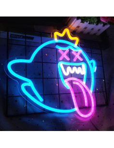 Luz de Neón LED King Boo AMITT 32x31.3cm Regulable 2