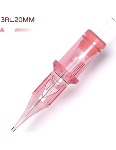 20 Agujas de Cartucho Microblading PMUBEAUTY 0.2mm Desechables 2