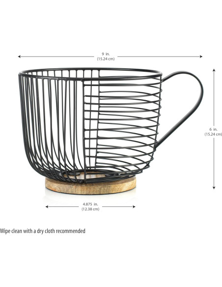 Soporte para cápsulas de café MosJos - Almacenamiento K Cup negro