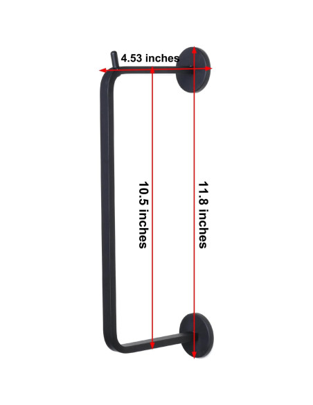 Soporte Magnético para Perchas LEVOSHUA - Organizador Negro, 2 Pzas Soporte Magnético para Perchas LEVOSHUA - Organizador Negro, 2 Pzas