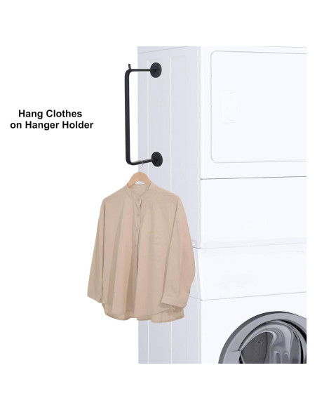 Soporte Magnético para Perchas LEVOSHUA - Organizador Negro, 2 Pzas Soporte Magnético para Perchas LEVOSHUA - Organizador Negro, 2 Pzas