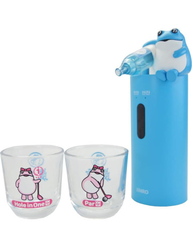 Dispensador Automático de Soju Jinro con 2 Copas - Licencia Oficial