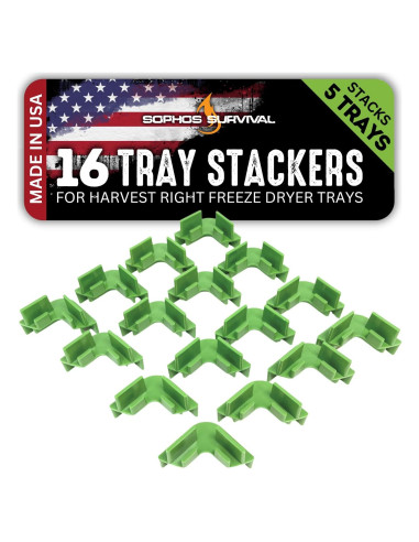 Apiladores de Bandejas Harvest Right Sophos 16 Piezas Verde