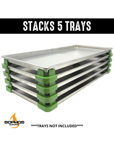 Apiladores de Bandejas Harvest Right Sophos 16 Piezas Verde