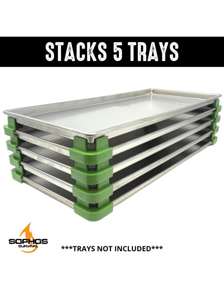 Apiladores de Bandejas Harvest Right Sophos 16 Piezas Verde