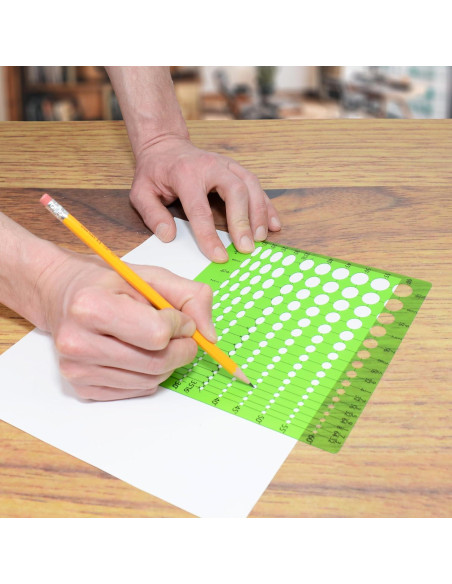 Plantilla de Elipse Pequeña Westcott T-807 - 20.6g Plantilla de Elipse Pequeña Westcott T-807 - 20.6g