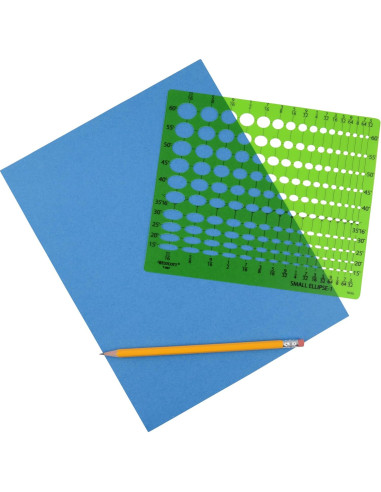 Plantilla de Elipse Pequeña Westcott T-807 - 20.6g