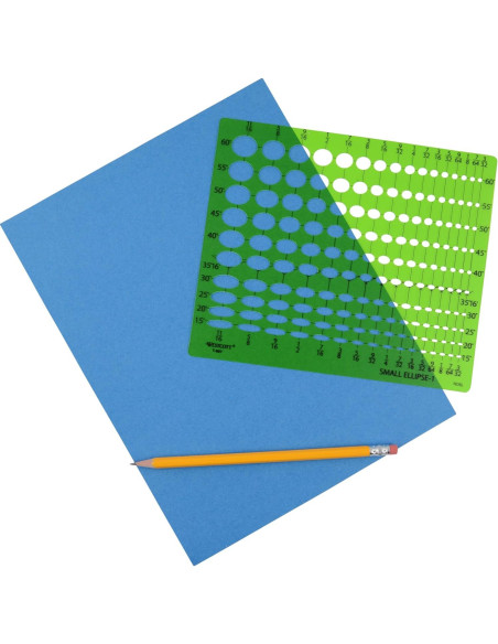 Plantilla de Elipse Pequeña Westcott T-807 - 20.6g Plantilla de Elipse Pequeña Westcott T-807 - 20.6g