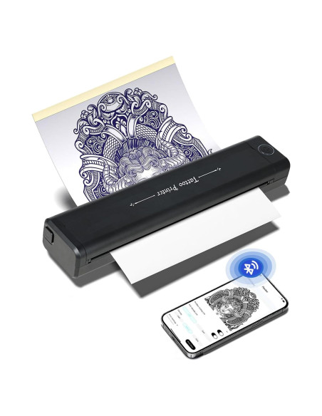 Impresora de Tatuajes Inalámbrica MK 0.59 kg Bluetooth