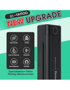 Impresora de Tatuajes Inalámbrica MK 0.59 kg Bluetooth 2
