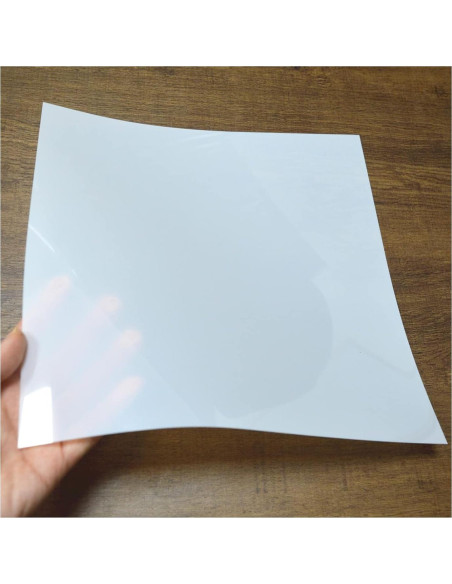 Hoja de Mylar 12x12" BANLTRE 7.5 mil PET Translúcido Hoja de Mylar 12x12" BANLTRE 7.5 mil PET Translúcido