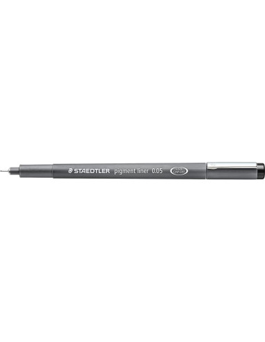 Bolígrafos Fineliner Staedtler 0.05mm Negro - Paquete de 10