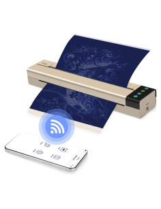 Máquina de Esténcil de Transferencia de Tatuajes ATOMUS, 200 DPI, USB/WiFi