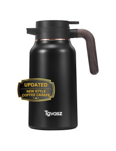 Jarra Térmica 2.1L Tgvasz Negra - Aislada 36h Caliente