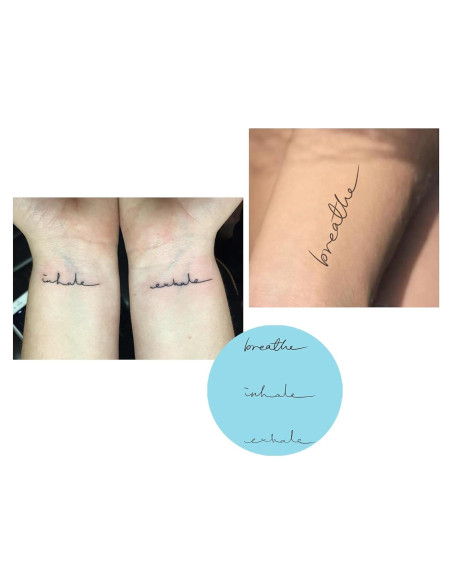 Tatuajes Temporales Semipermanentes 5X2Y - Impermeables 11x10 cm