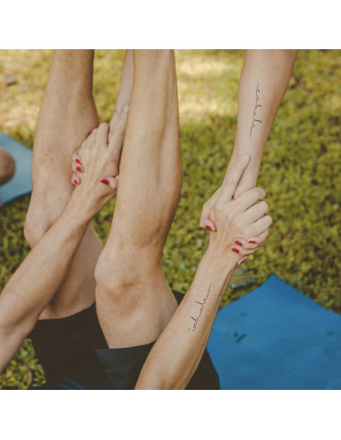 Tatuajes Temporales Semipermanentes 5X2Y - Impermeables 11x10 cm